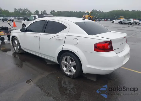 2013 Dodge Avenger Se from USA, damaged, VIN 1C3CDZAB2DN563845